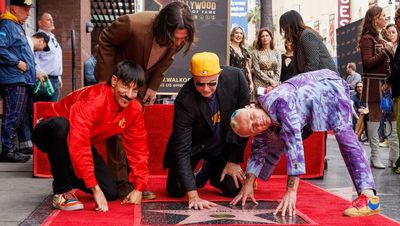 Red Hot Chili Peppers pay tribute to LA hometown at Walk Of Fame star ceremony