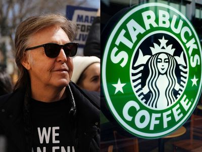 Paul McCartney calls on Starbucks to stop charging for milk alternatives