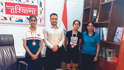 Haryana: Two win laurels in national fencing championship