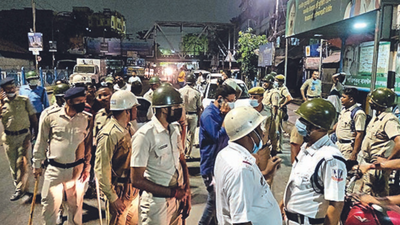 Kolkata: Chased by police during raid, youth run over by train; mob attacks cops