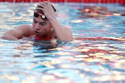 Litherland wins Pro Swim 400 IM as Marchand disqualified