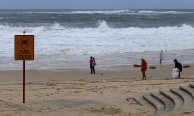 Wild winds and surf in NSW to finally give way to reprieve from stormy weather