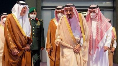 King Salman Arrives in Jeddah from Riyadh