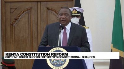 Top court blocks Kenyan president's bid to change constitution