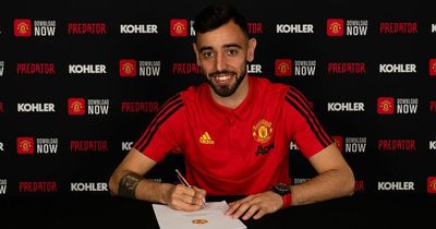 Bruno Fernandes signs long-term Man Utd contract to jump amongst highest earners