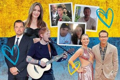 How celebs are rallying for Ukraine — from Ed Sheeran’s £13.4m charity gig to David Beckham’s Insta take-over
