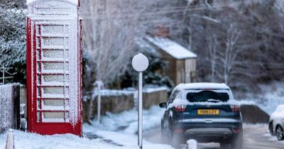 UK snow: Forecast in your area as parts of Britain could hit -8C this weekend