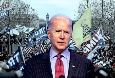 Joe Biden, hero of democracy — sort of