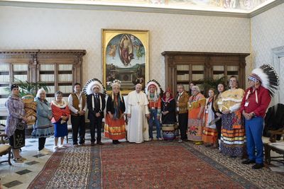 Pope apologises to Canadian indigenous for wrongs at residential schools