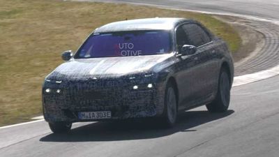 2023 BMW i7 Spied On The Nurburgring Weeks Before Official Debut