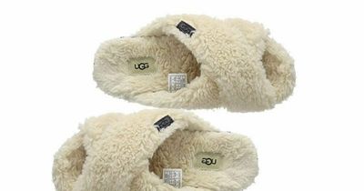 UGG's sustainable fluffy slider slippers are on sale with up to 50% off at Amazon