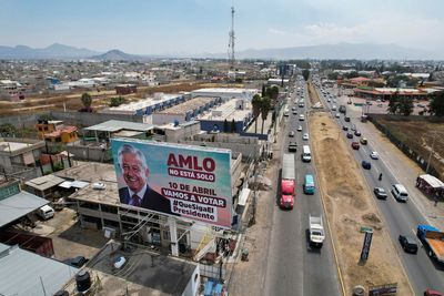 Mexican president poised to win historic, polarizing referendum on his rule