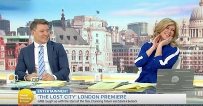 ITV Good Morning Britain host Kate Garraway left embarrassed by April Fools' joke live on air