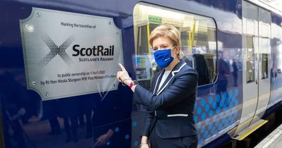 Nicola Sturgeon admits no timetable for slashing ScotRail fares after nationalisation