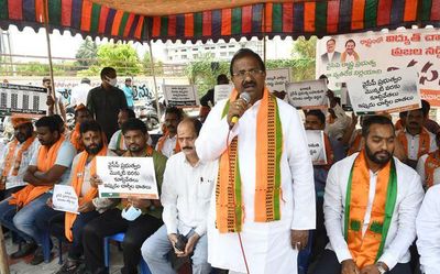 Andhra Pradesh BJP chief Somu Veerraju demands rollback of hike in power tariff