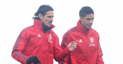 Manchester United confirm team news and issue Edinson Cavani injury update ahead of Leicester fixture