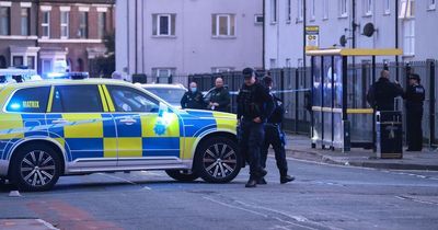 Condition update on schoolgirl, 15, shot at bus stop as group on bikes pictured