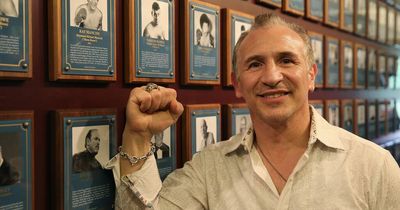 Ray Boom Boom Mancini gives McGuigan fighters buzz in gym visit as aura remains