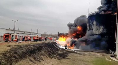 Logistics Hub in Russia Ablaze, Ukraine Denies Hitting it