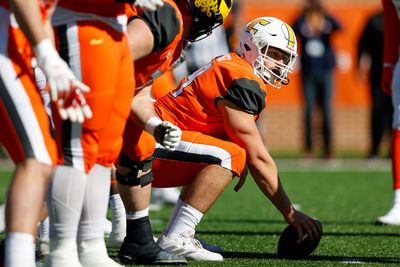 Giants worked out Tennessee-Chattanooga OL Cole Strange