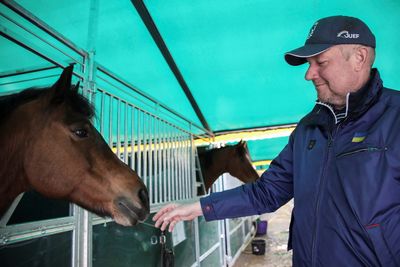 Equestrians race to save horses abandoned in Ukraine warzones