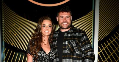 Ex-Emmerdale star Danny Miller enjoys glam night out with fiancé Stephanie Jones after first family holiday