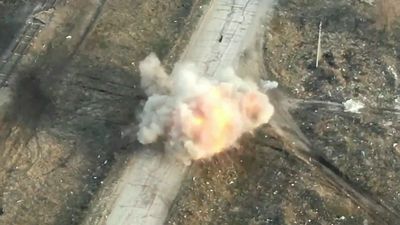 Tanks For That: Ukrainian Troops Demolish Sitting-Duck Russian Tank