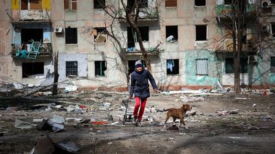 Snapshots from Ukrainian cities under siege or facing threat of Russian bombardment