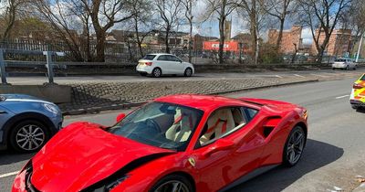 Ferrari owner crashes £250k supercar on day he bought it after driving just TWO miles