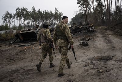Ukraine says Russian forces pushed back around Kyiv