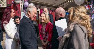 Charles and Camilla visit set of EastEnders after Jubilee episode filmed