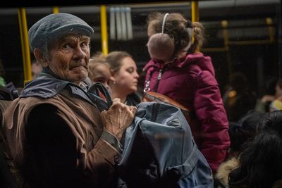 ‘The relief is immense’: Buses rescue thousands of Mariupol civilians as Russia accused of blocking evacuation