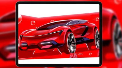 Could This Sketch From GM Preview An Electric Corvette SUV?