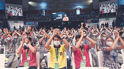 Their concerns addressed, many students go home relaxed, confident of doing well