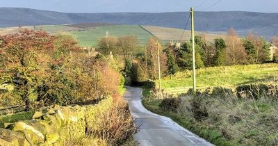 The Greater Manchester village almost in the Peak District with panoramic views of three counties