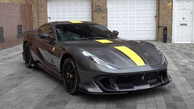 Ferrari 812 Competizione Spotted In London Flaunting V12 Power