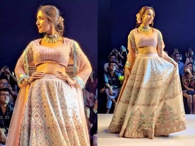 Malaika Arora sizzles on the ramp on Day 2 of Pune Times Fashion Week 2022