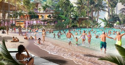 UK's first all-season beach with lapping waves revealed for vast £250m waterpark for Manchester