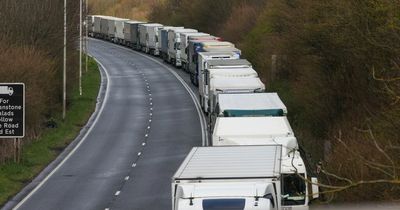 Huge queues at Dover as shortage of ferries and bad weather spark scenes of chaos