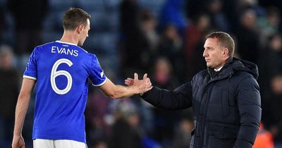 Brendan Rodgers aims dig at Manchester United with Jonny Evans claim