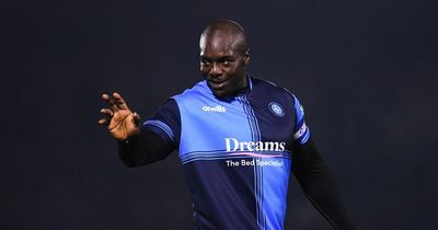 Wycombe give guard of honour to Adebayo Akinfenwa on day of celebration for striker