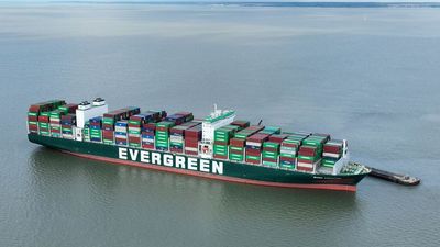 Massive ship called Ever Forward is stuck in Chesapeake Bay