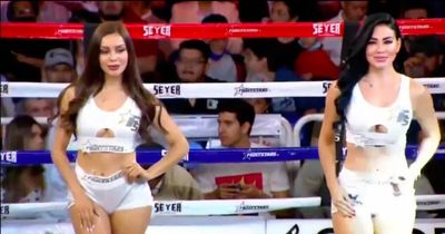 Boxing commentator brands ring girls "bimbos" during live broadcast