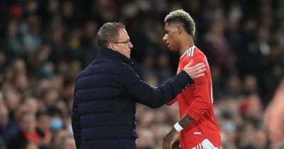 Manchester United fans have Ralf Rangnick theory as Marcus Rashford benched vs Leicester