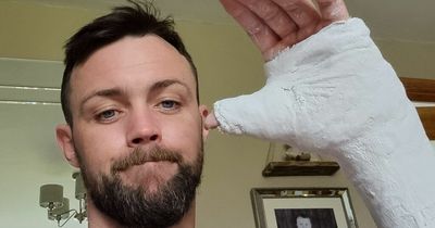 Padraig McCrory hand injury no April Fool's joke as 'Hammer' vents frustration