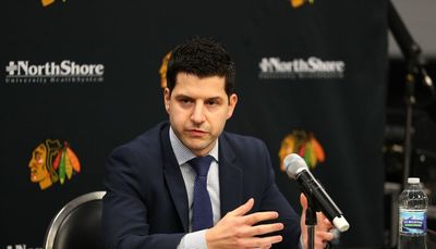 Kyle Davidson shifting focus to restructuring Blackhawks front office