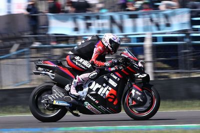 MotoGP Argentina GP: Espargaro leads Aprilia 1-2 in FP2, Bagnaia drops into Q1