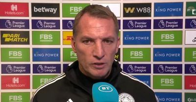 Brendan Rodgers says Raphael Varane "used experience" to get Leicester goal disallowed