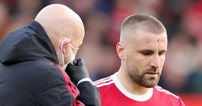 Manchester United issue injury update on Luke Shaw