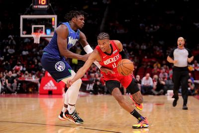 Timberwolves at Rockets: Sunday’s lineups, injury reports, broadcast and stream info